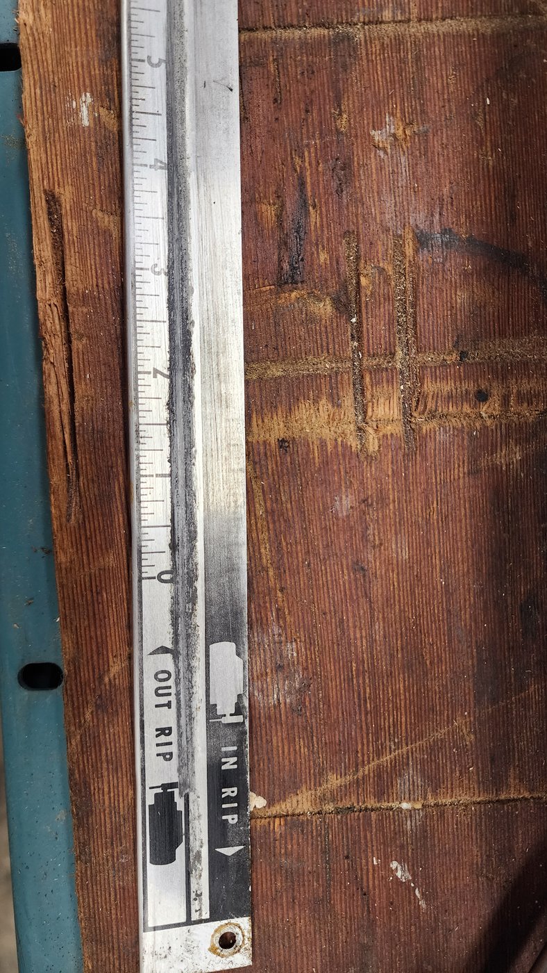A cleaning mishap during restoration