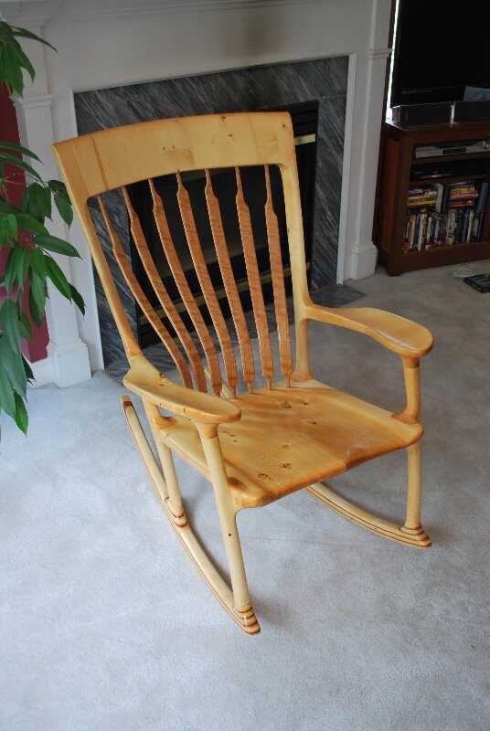 Rocking chair - handmade by The Woodbodger