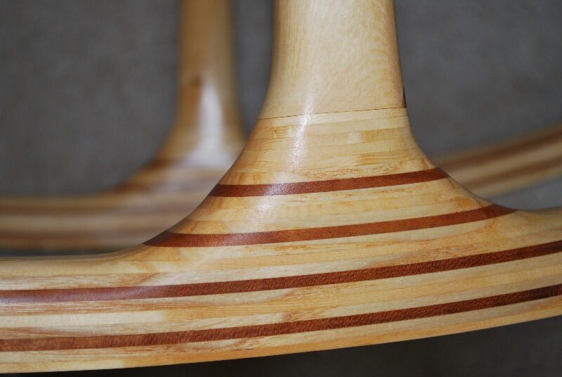 The Woodbodger at work in the woodshop