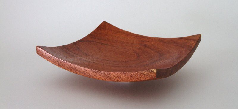 Turned wood piece - handmade by The Woodbodger