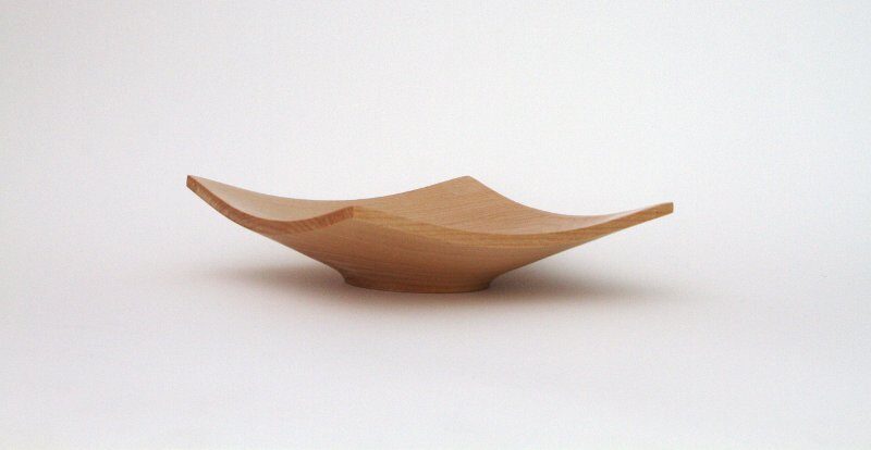 Turned wood piece - handmade by The Woodbodger