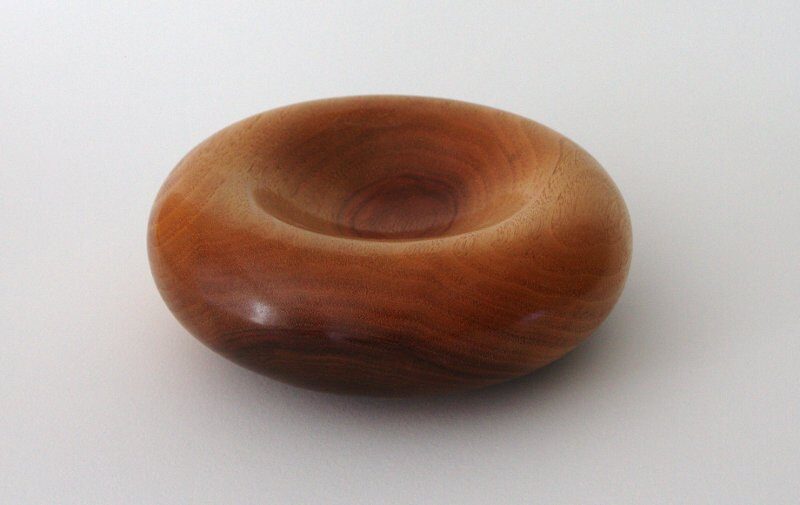Turned wood piece - handmade by The Woodbodger